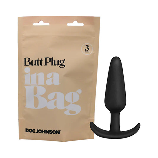 Doc Johnson Butt Plug In A Bag 3"