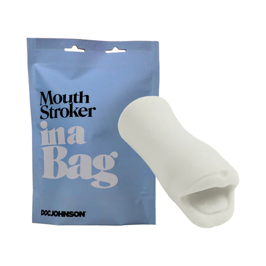 Estimulador bucal Doc Johnson en una bolsa