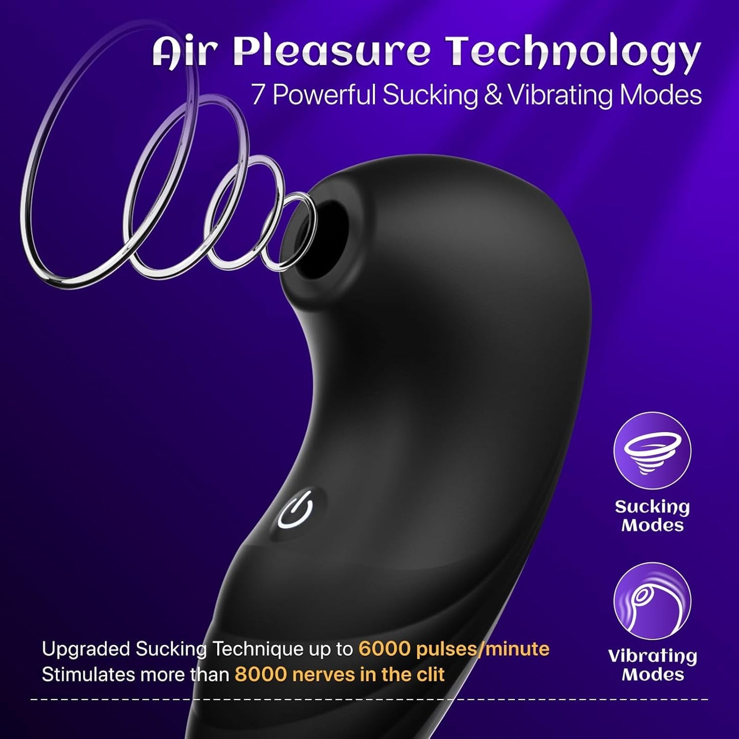 RoseWhisper Rose Vibrador Succionador Clitorial
