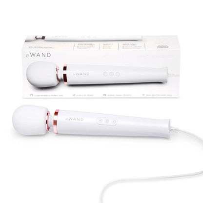 Masajeador de varita vibratoria con cable Le Wand - Blanco