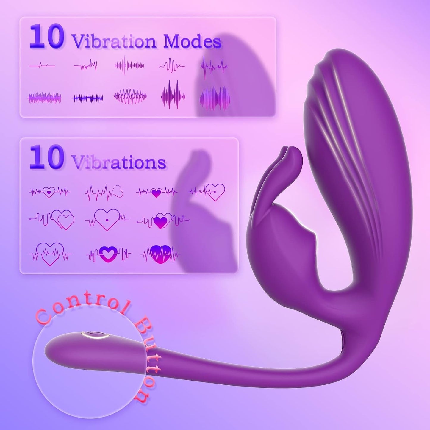 BunnyBloom Clitoral G-Spot Anal Rabbit Vibrator