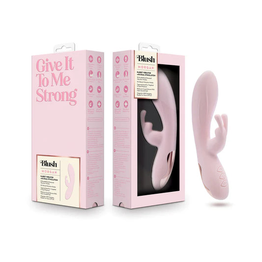 Vibromasseur Lapin Blush Morgan - Rose