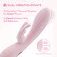 Blush Morgan Rabbit Vibrator - Pink