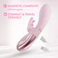 Blush Morgan Rabbit Vibrator - Pink