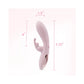 Blush Morgan Rabbit Vibrator - Pink