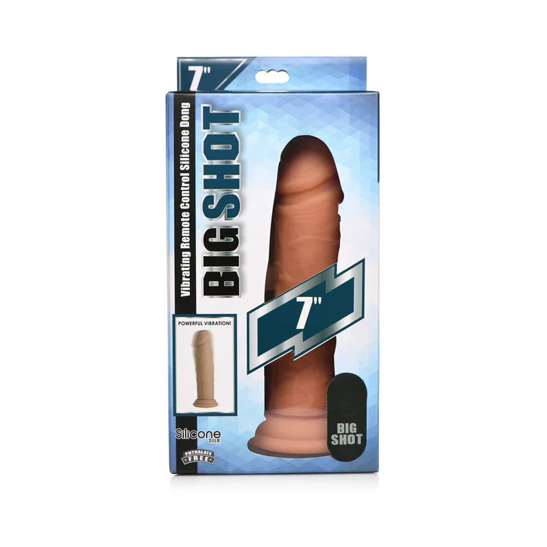 Big Shot 7" Vibrating Dildo without Balls