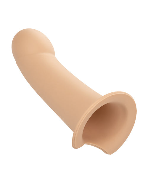 Extensor de pene Performance Maxx con arnés color marfil