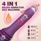 Dildo de empuje caliente FlexExtend con base de succión
