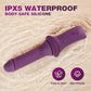 Dildo de empuje caliente FlexExtend con base de succión