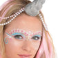 Silver Glitter Unicorn Horn