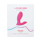 Vibrador doble para bragas Lovense Flexer - Rosa