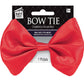 Red Satin Bow Tie