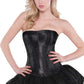 Black Satin Costume Corset