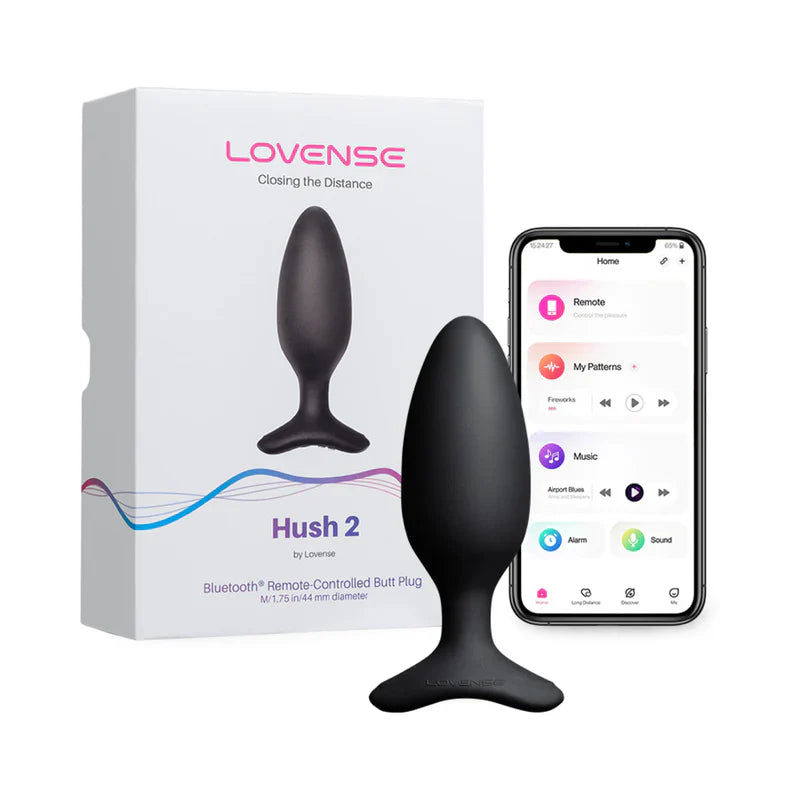 Lovense Hush 2 Vibrador Anal - 1.75 pulg.