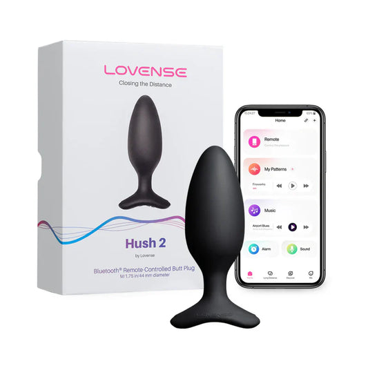 Lovense Hush 2 Butt Plug - 1.75 in