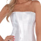 White Satin Costume Corset