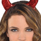Sequin Devil Horns