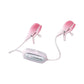 Pinzas vibradoras para pezones Lovense Gemini - Rosas