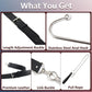 NightBound Anal Hook Harness Bondage Kit with Collar