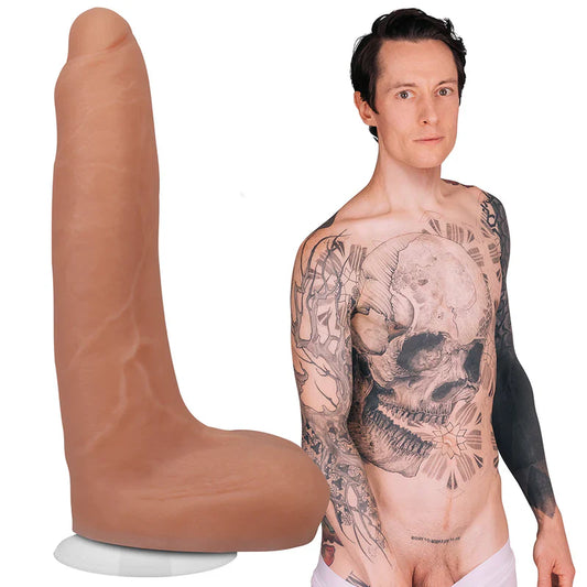 Gode en silicone Owen Grey Signature Cocks 20 cm