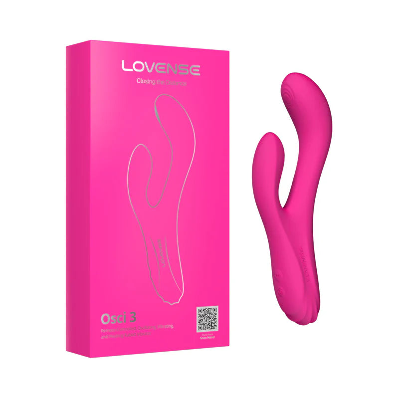 Vibromasseur Lapin Lovense Osci 3 pour Point G, Oscillatoire