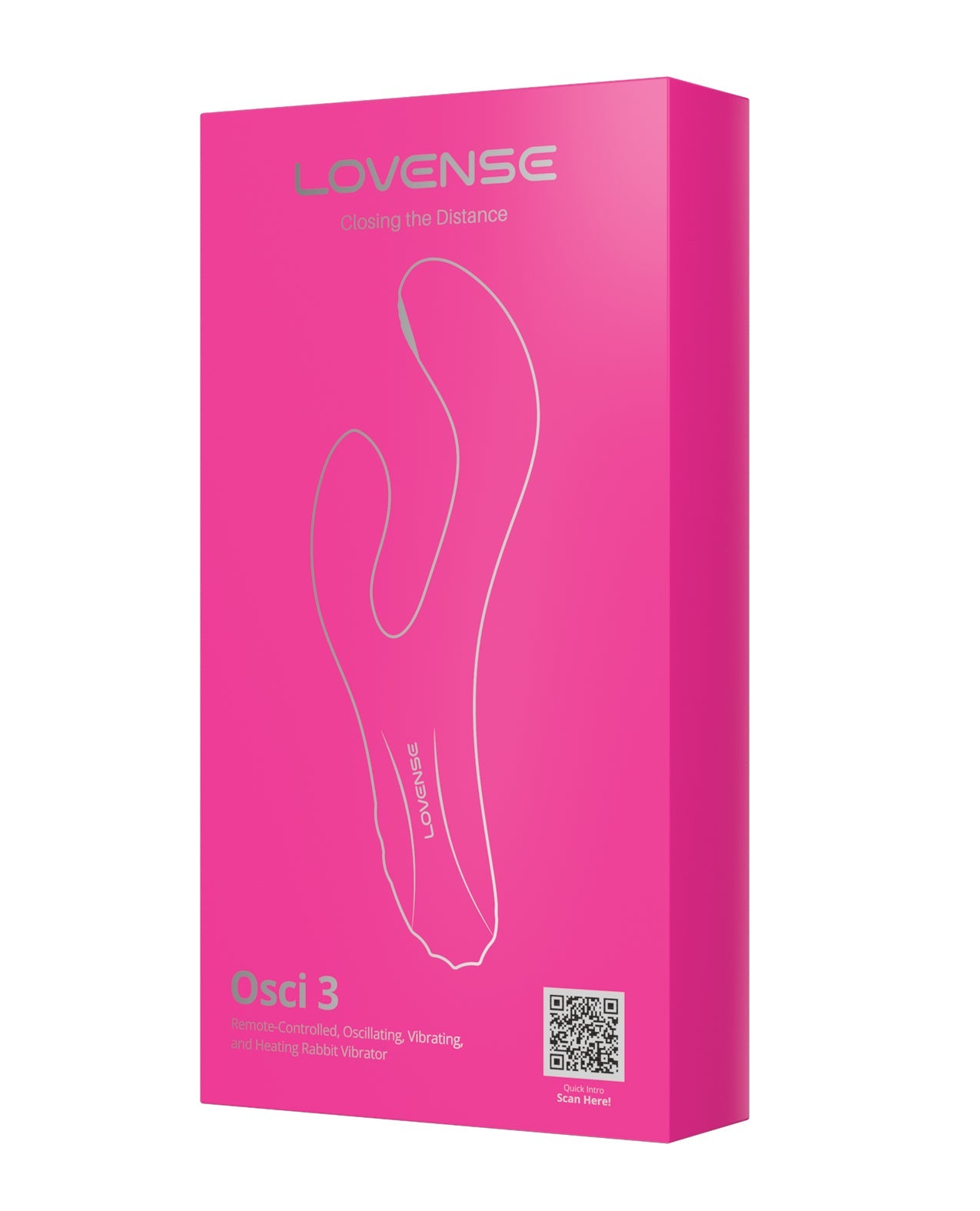 Vibromasseur Lapin Lovense Osci 3 pour Point G, Oscillatoire