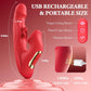 ZenvyX  Thrusting Rabbit Licking Vibrator 4-in-1 10 Modes G-Spot