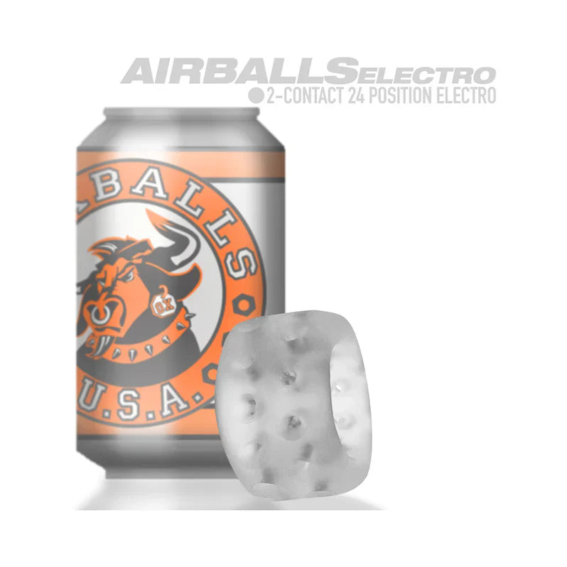 Oxballs Airballs Air-Lite Estirador de testículos de hielo transparente