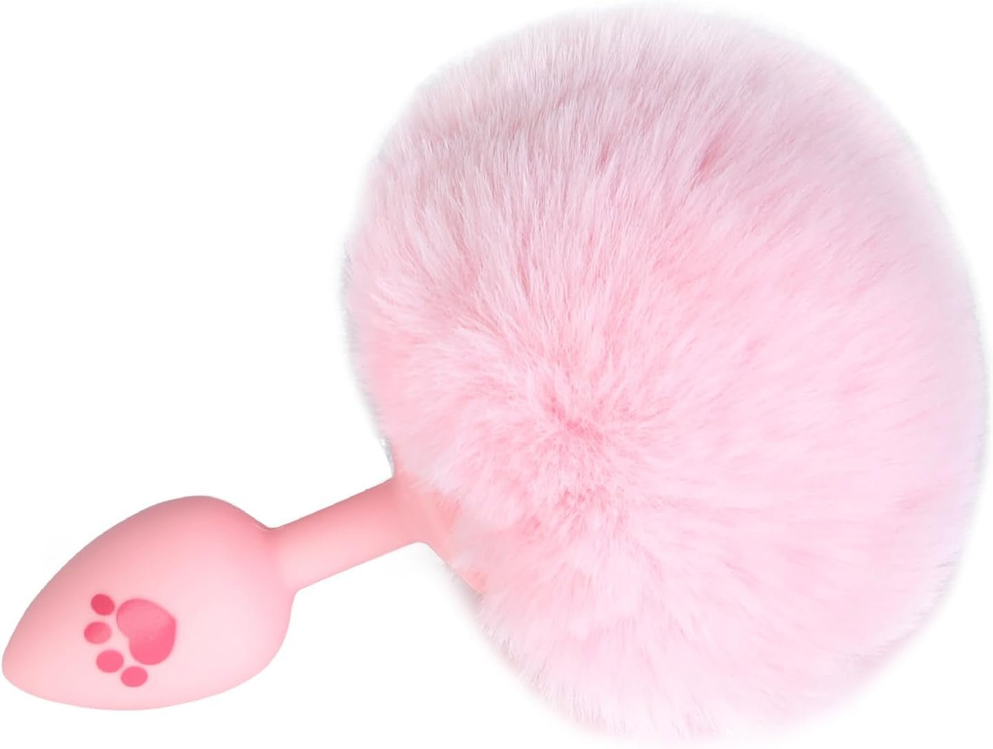 BlushBunny Tapón Anal de Silicona con Cola de Conejo Rosa