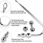 Gancho anal de acero inoxidable de 3 bolas SteelShift