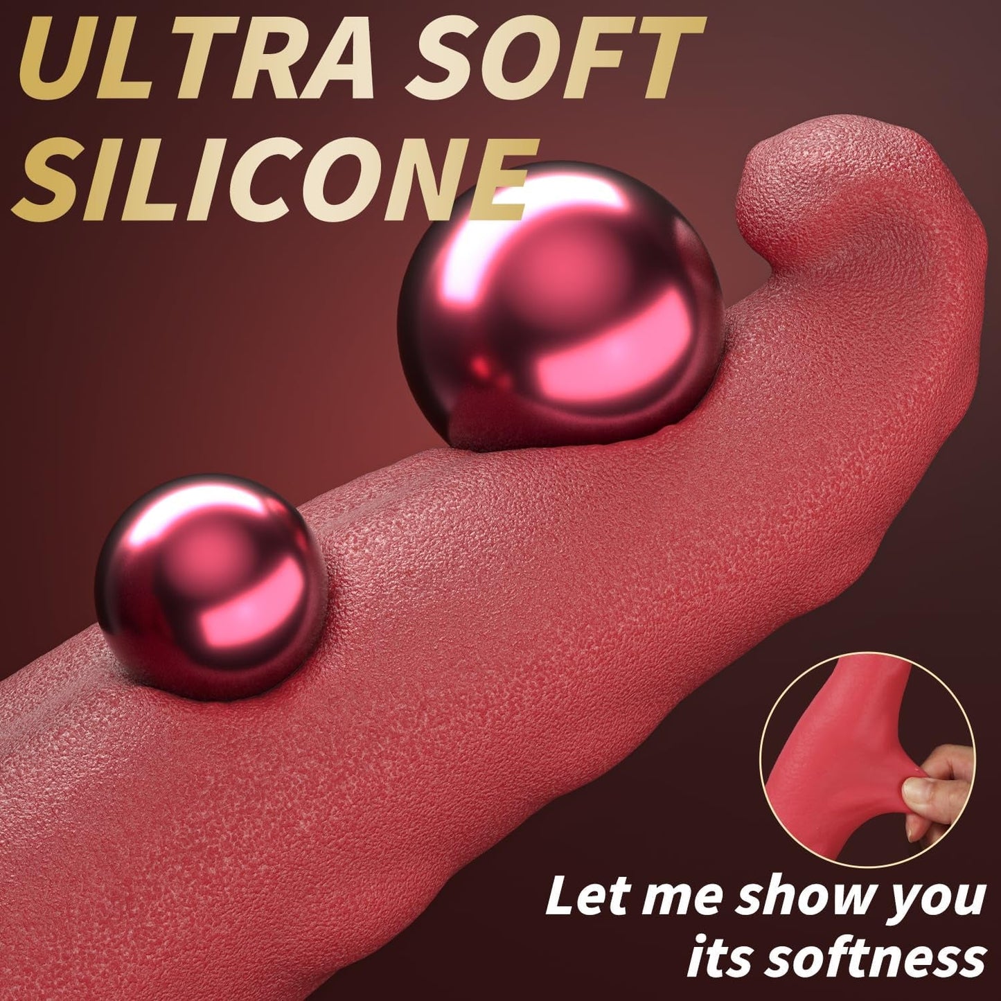TongueThrust Multi-Stimulation Thrusting Dildo Vibrator