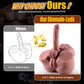 VelvetAxis Poupée gonflable transgenre 3-en-1 Dildo flexible 20 cm