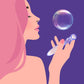 Dildo de Cuarzo Rosa Biird Cecii