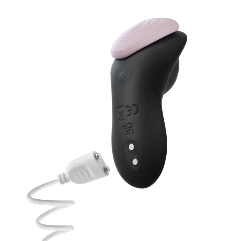 Minivibrador para bragas Temptasia Heartbeat con mando a distancia