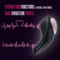 Minivibrador para bragas Temptasia Heartbeat con mando a distancia