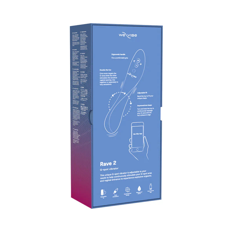 Vibromasseur point G We-Vibe Rave 2 Twisted Pleasure