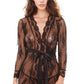 Delicate Lace Short Robe