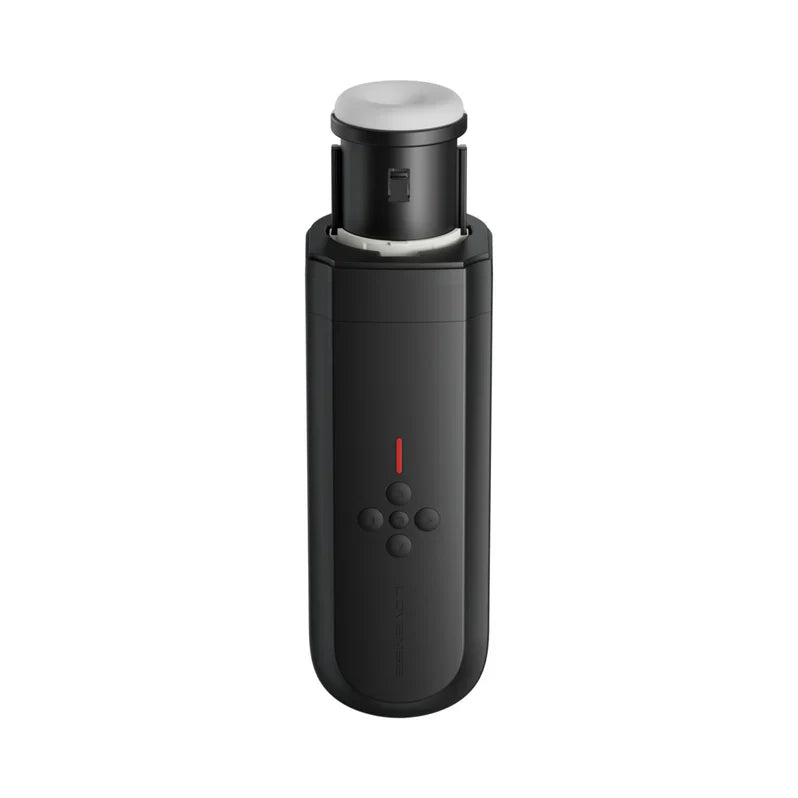 Masturbador de empuje Lovense Solace - Negro