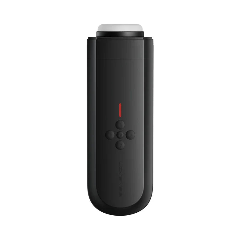 Masturbador de empuje Lovense Solace - Negro