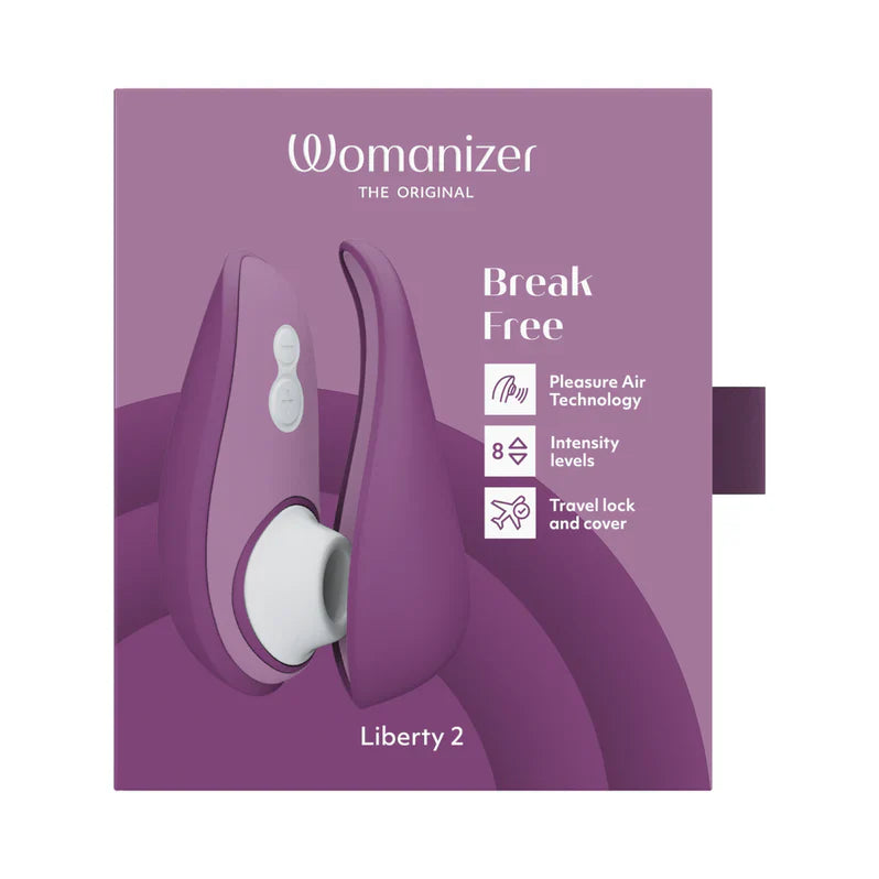 Womanizer Liberty 2 Clitoral Stimulator - Purple