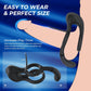 CoreSyncX 3-in-1 Cock Ring Clit Stimulator 9 Modes Remote