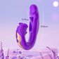 Vibrador de conejo con control por aplicación CommandRose, 9 modos, aleteo
