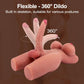 FlexoraX 3 en 1: torso de muñeca sexual trans con dildo flexible
