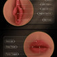 DuoFlex Funda Doble Vaginal Bolsillo 7.5" Masturbador Manual