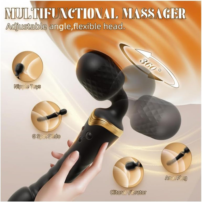 Vibrador Dildo de Doble Motor DualRush