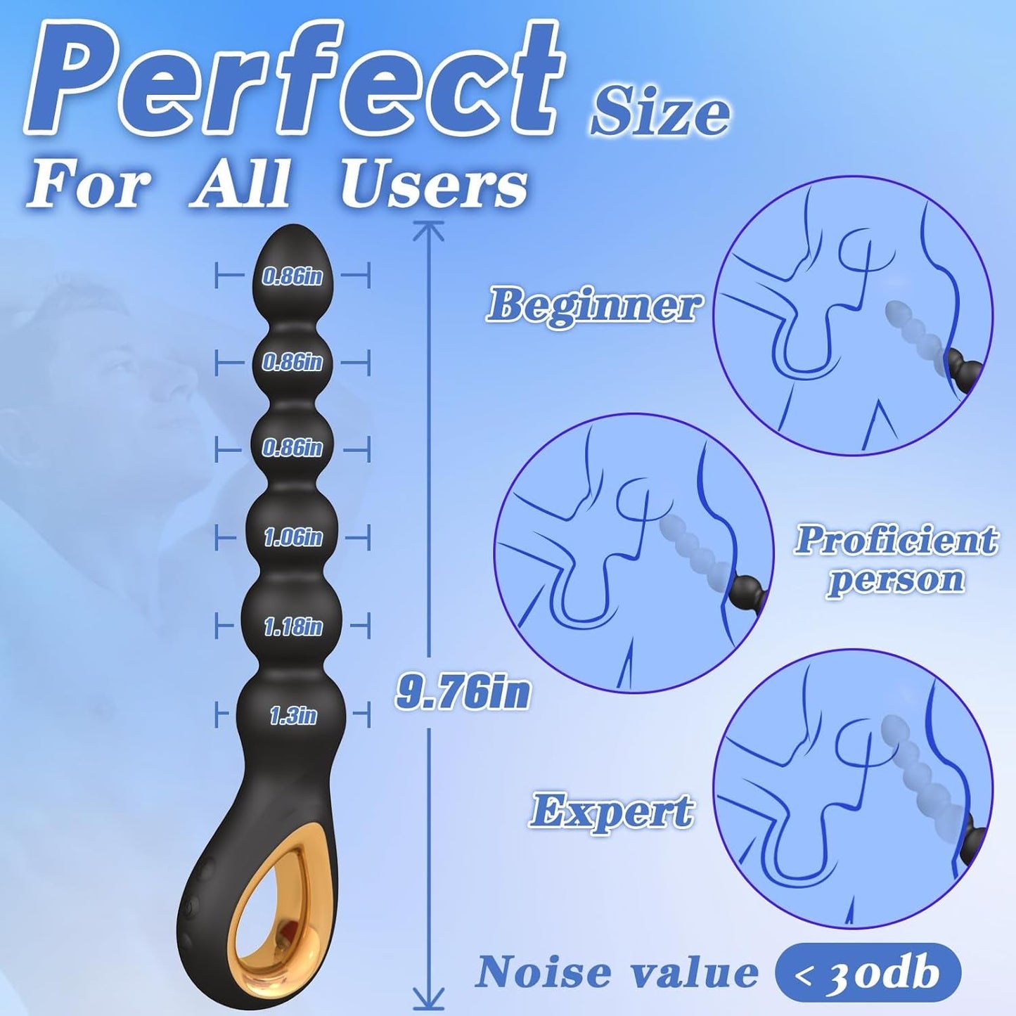 SilkJiggle Plug anal vibrant rechargeable