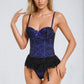Skirted Lace Bridal Bustier