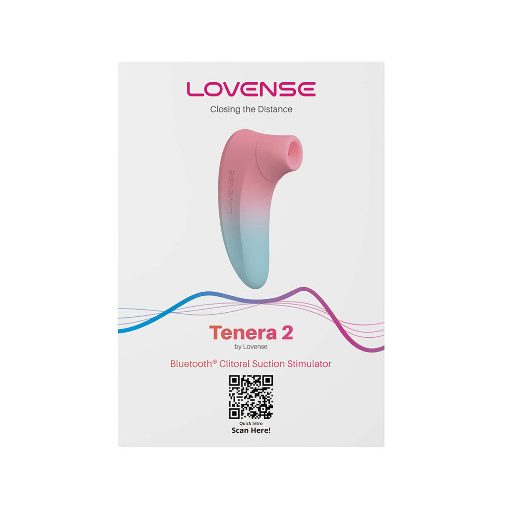 Vibreur à succion Lovense Tenera 2 - Rose/Bleu