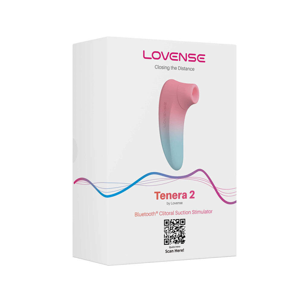 Vibreur à succion Lovense Tenera 2 - Rose/Bleu
