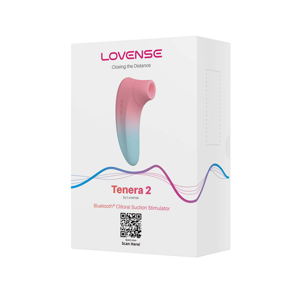 Vibreur à succion Lovense Tenera 2 - Rose/Bleu